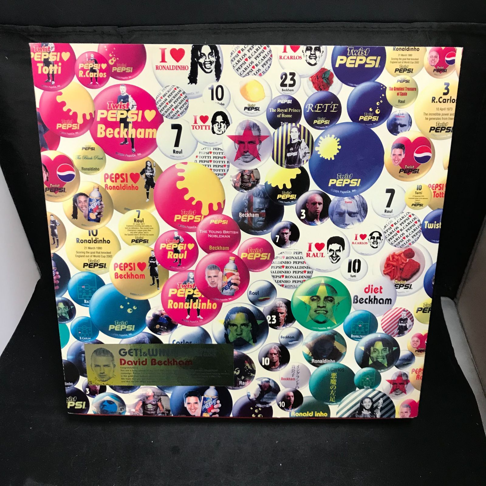 3140 ペプシ『GET!＆WIN!!スタープレイヤーズ缶バッジコレクション