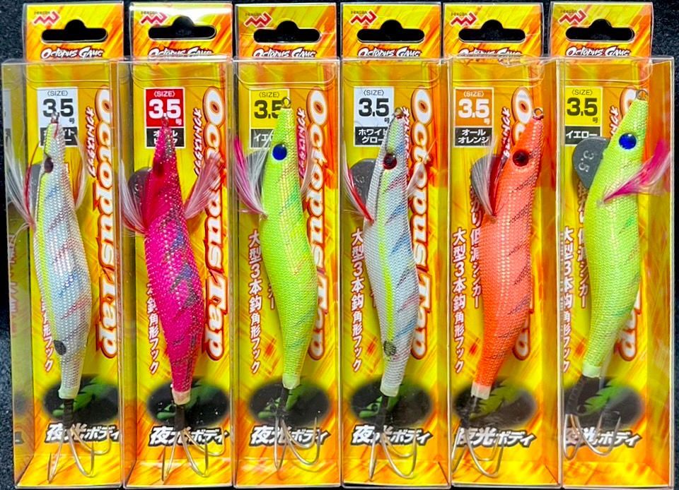 船橋 タコエギ オクトパスタップ 3.5号 ピンク 60本 船橋 タコエギ