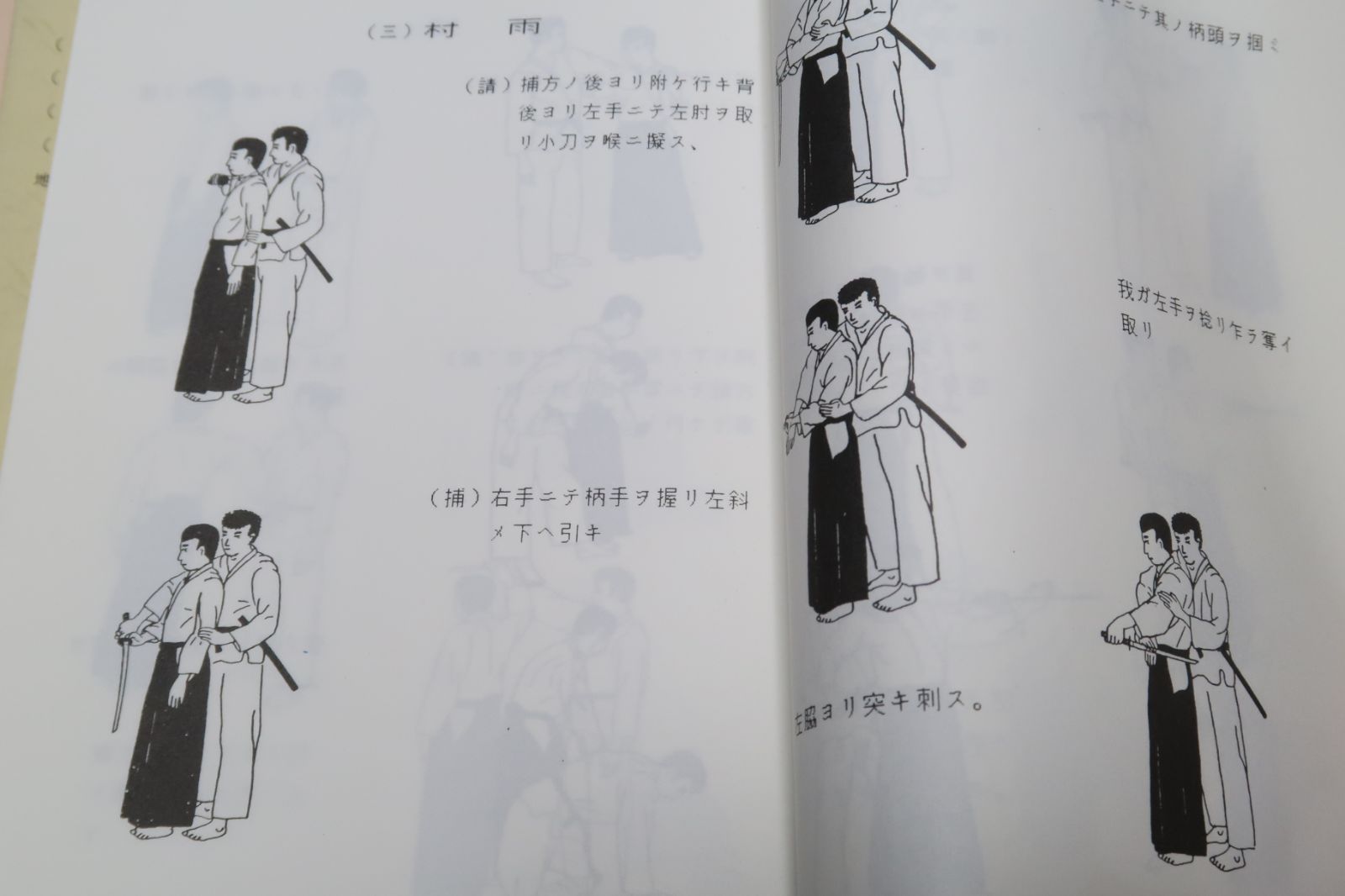 相伝録日本伝・天武天心古流拳法・地之巻/日本伝・逆手術・拳法・捕