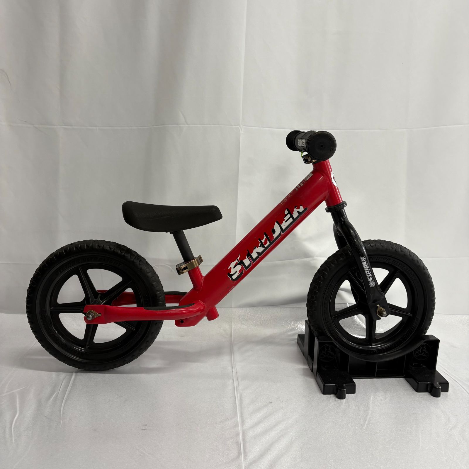 極美品】STRIDER SPORT 12インチ バランスバイク 赤 ストライダー