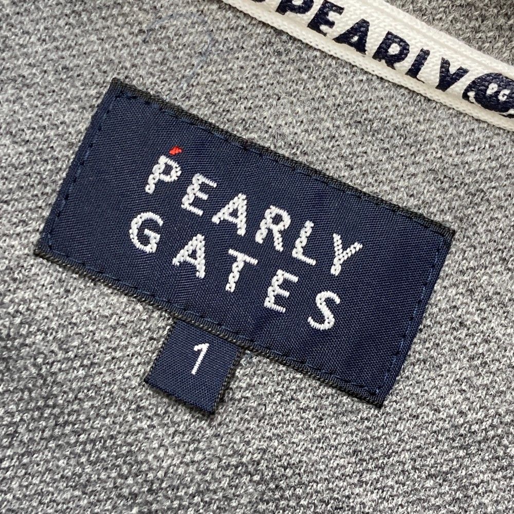 サイズ：1 PEARLY GATES パーリーゲイツ 30周年 半袖ワンピース グレー