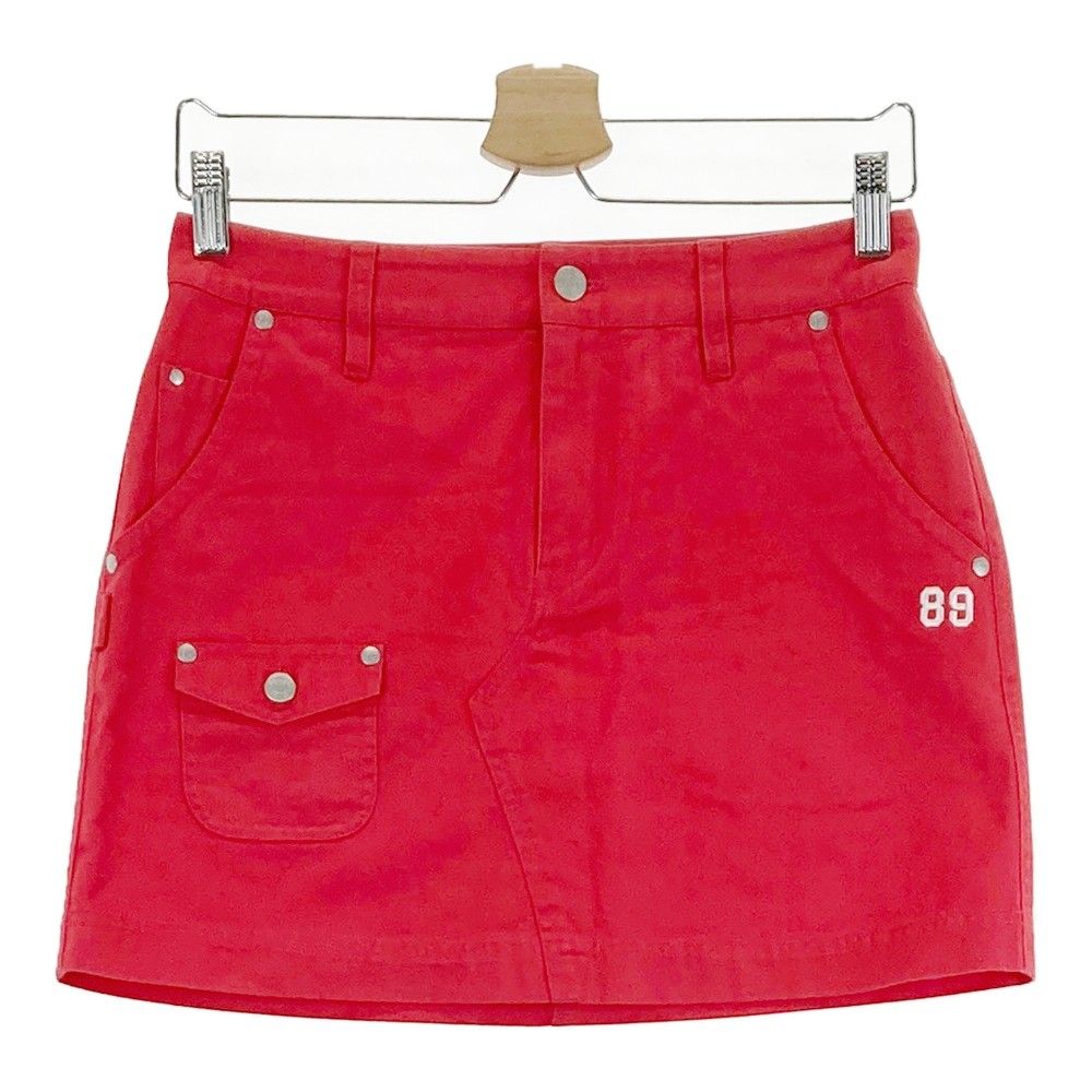 サイズ：0 PEARLY GATES パーリーゲイツ スカート レッド系