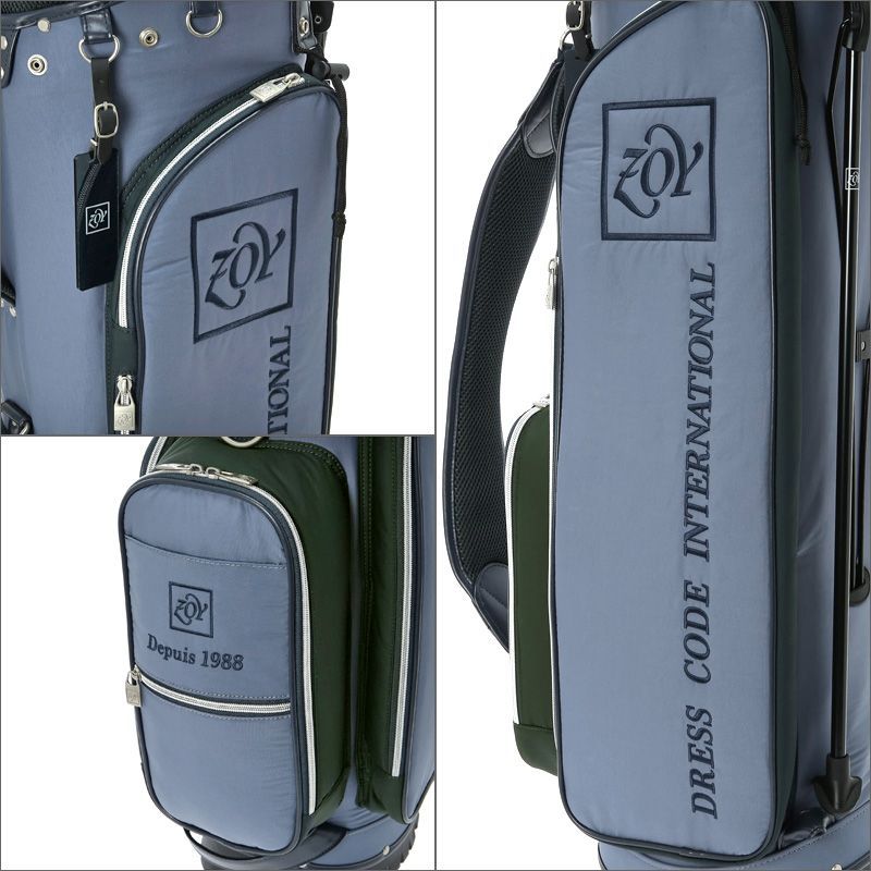 カラー選択可】ZOY 9.5型 ライトウェイト ツイル スタンドバッグ