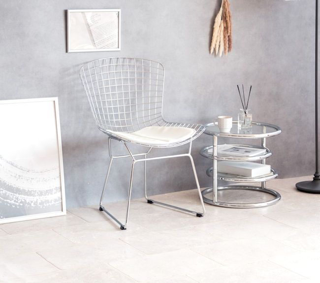 北欧風 リプロダクト ワイヤーチェア 幅53.5 ダイニングチェア