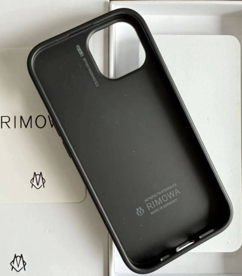 新品/未使用// RIMOWA リモワ iPhone 13/14ケース ブラック - メルカリ