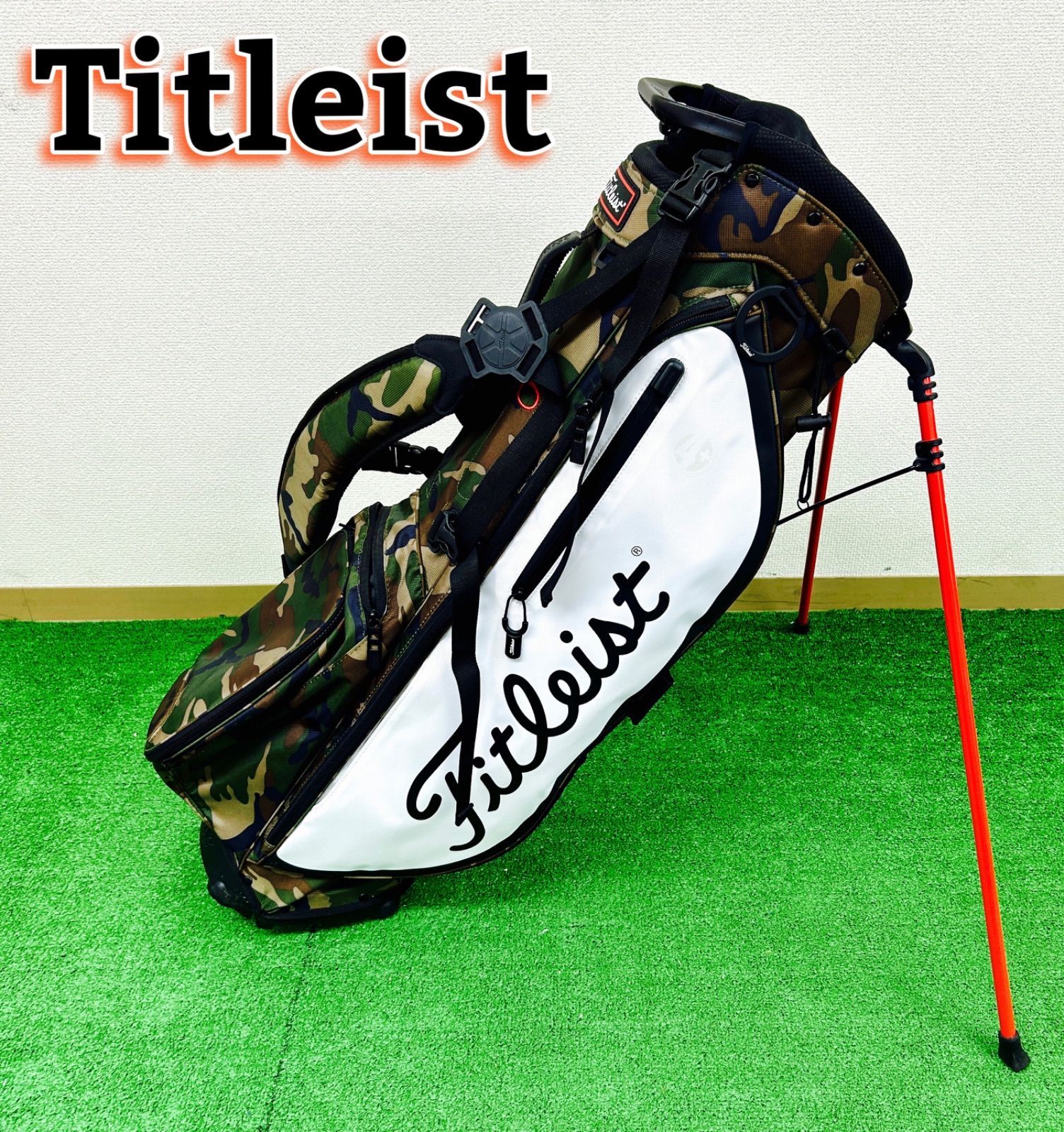 タイトリスト TB20SX1CM 限定 カモ スタンド キャディバッグ 2020年