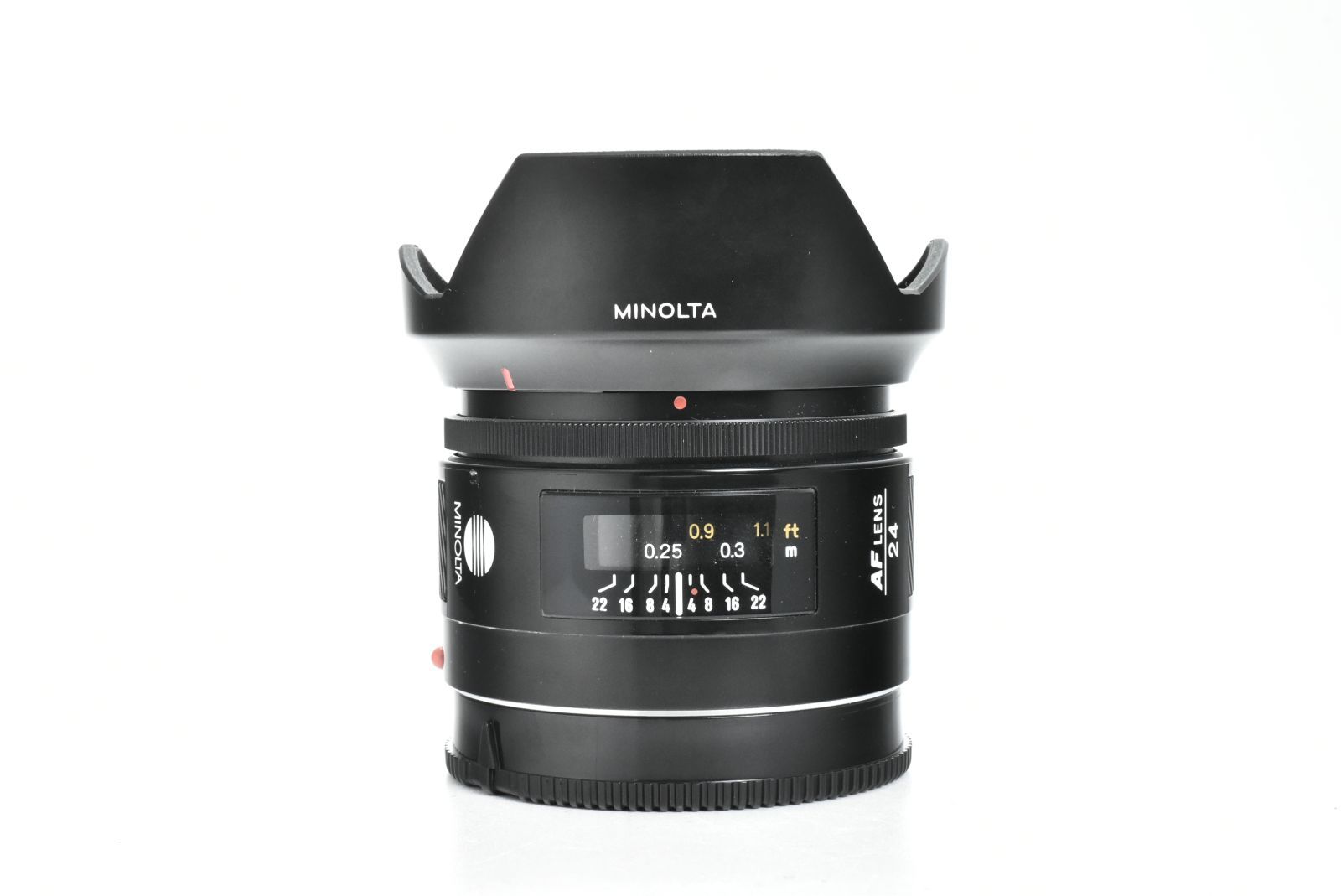 美品】 Minolta AF 24mm F/2.8 Wide Angle Lens A Mount ミノルタ
