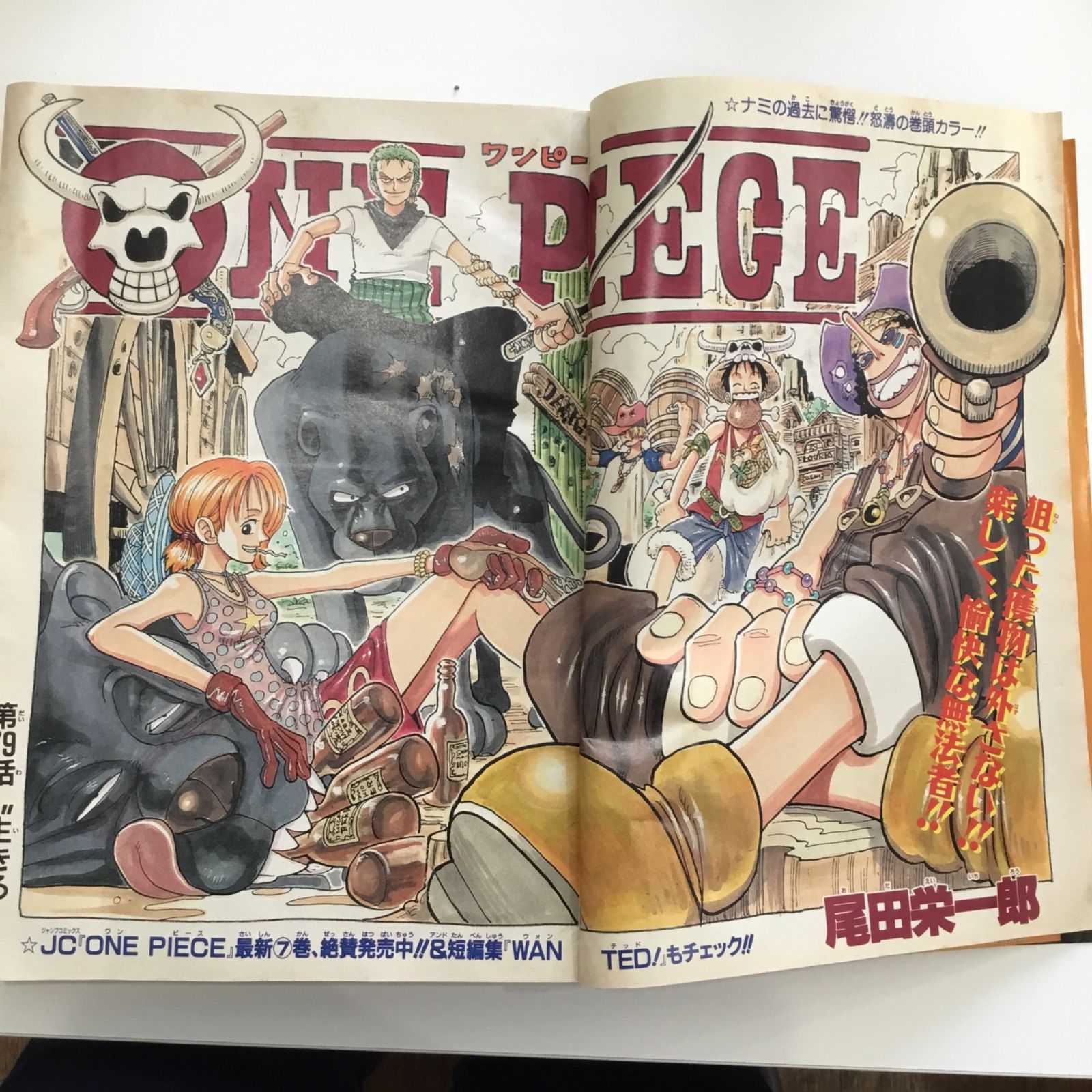 週刊少年ジャンプ ONE PIECE 巻頭カラー 1999年15号 - メルカリ