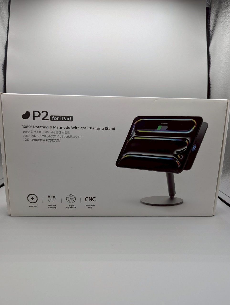 Redbean P2 iPad Pro M4対応 13インチ マグネット式ワイヤレス充電