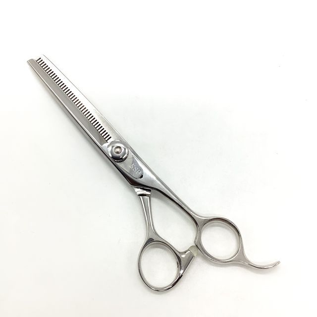 NSP】逆刃40目 オフセット シザー セニング 美容ハサミ すきばさみ