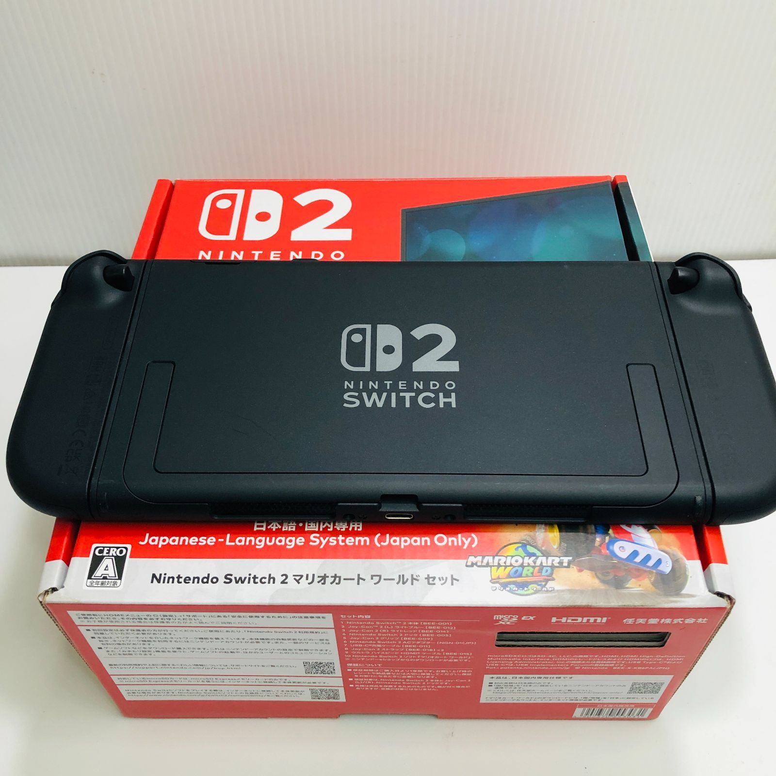 Nintendo Switch2 マリオカートセット ニンテンドースイッチ2 日本語
