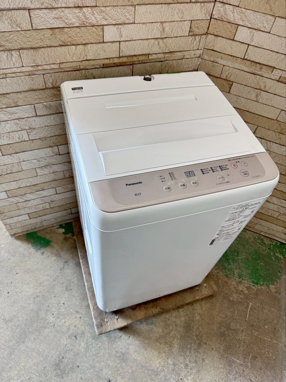 大阪送料無料☆3か月保障付き☆洗濯機☆パナソニック☆6kg☆2021年☆NA