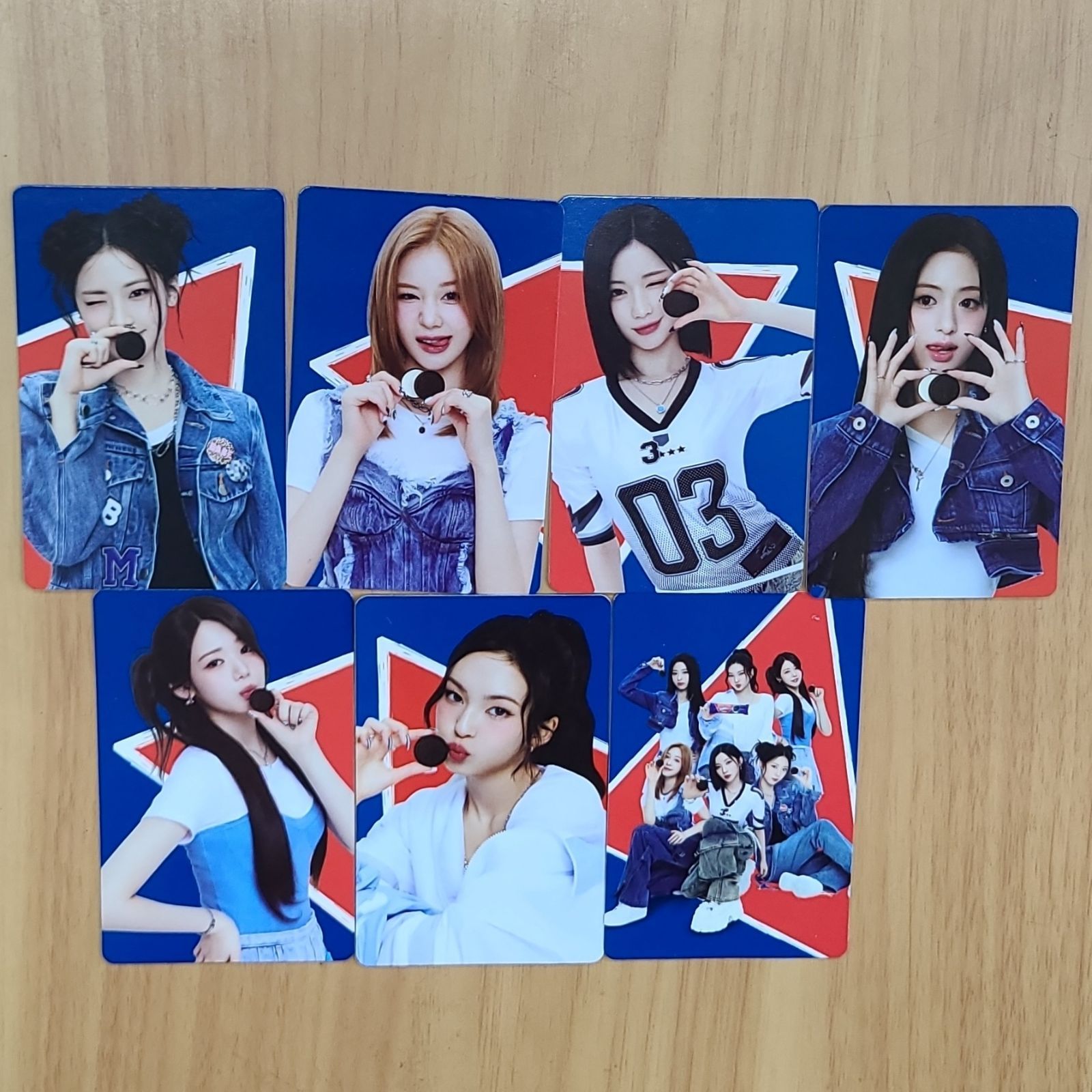 BABYMONSTER メンバー トレカ コンプ オレオ コラボ ベビモン - メルカリ