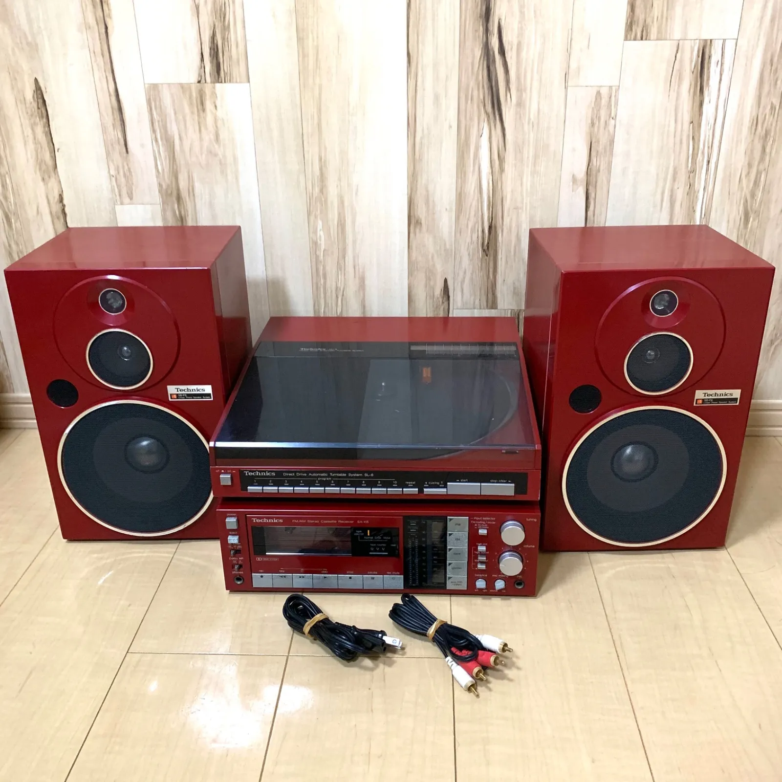 Technics SL-6 SA-k6 SB-S6 ミニコンポ Technics SL-6 SA-k6 SB-S6