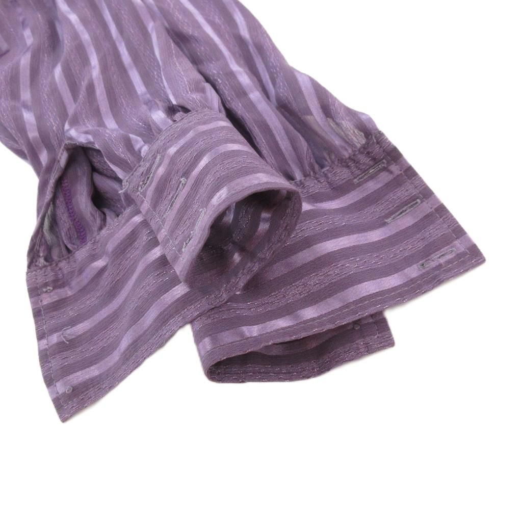 SONIA JOHNES フラメンコ衣装 フリルシャツ 長袖 3 紫 パープル /UO