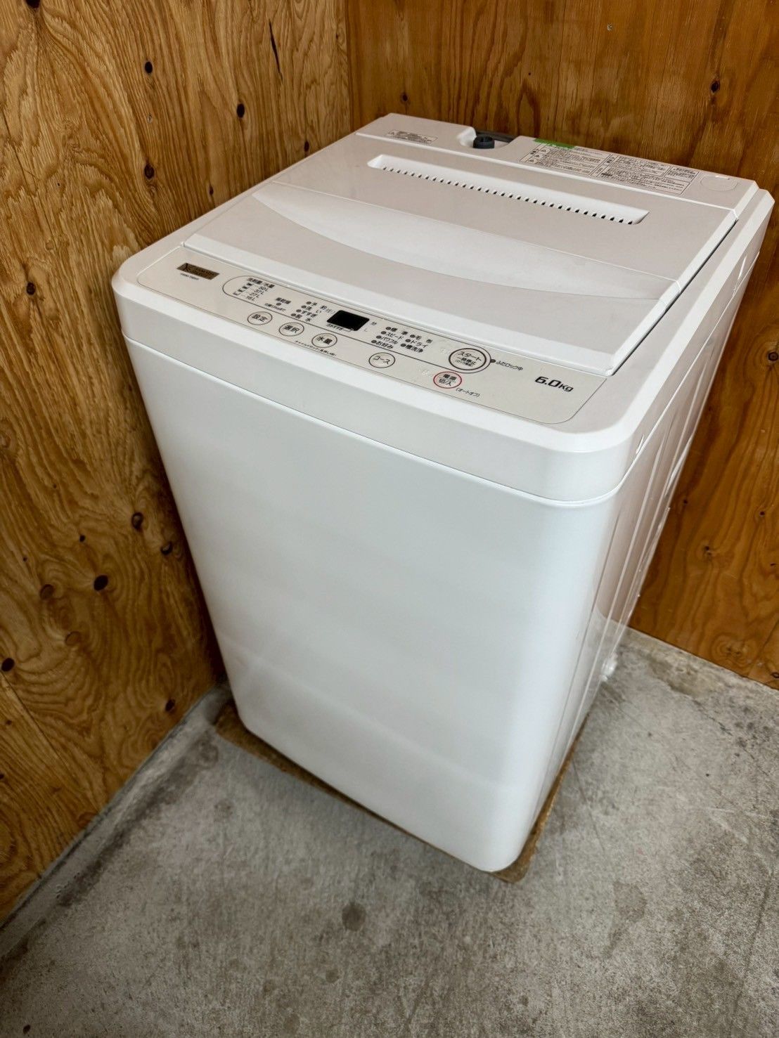大阪送料無料☆3か月保障付き☆洗濯機☆ヤマダ☆6kg☆2023年☆YWM