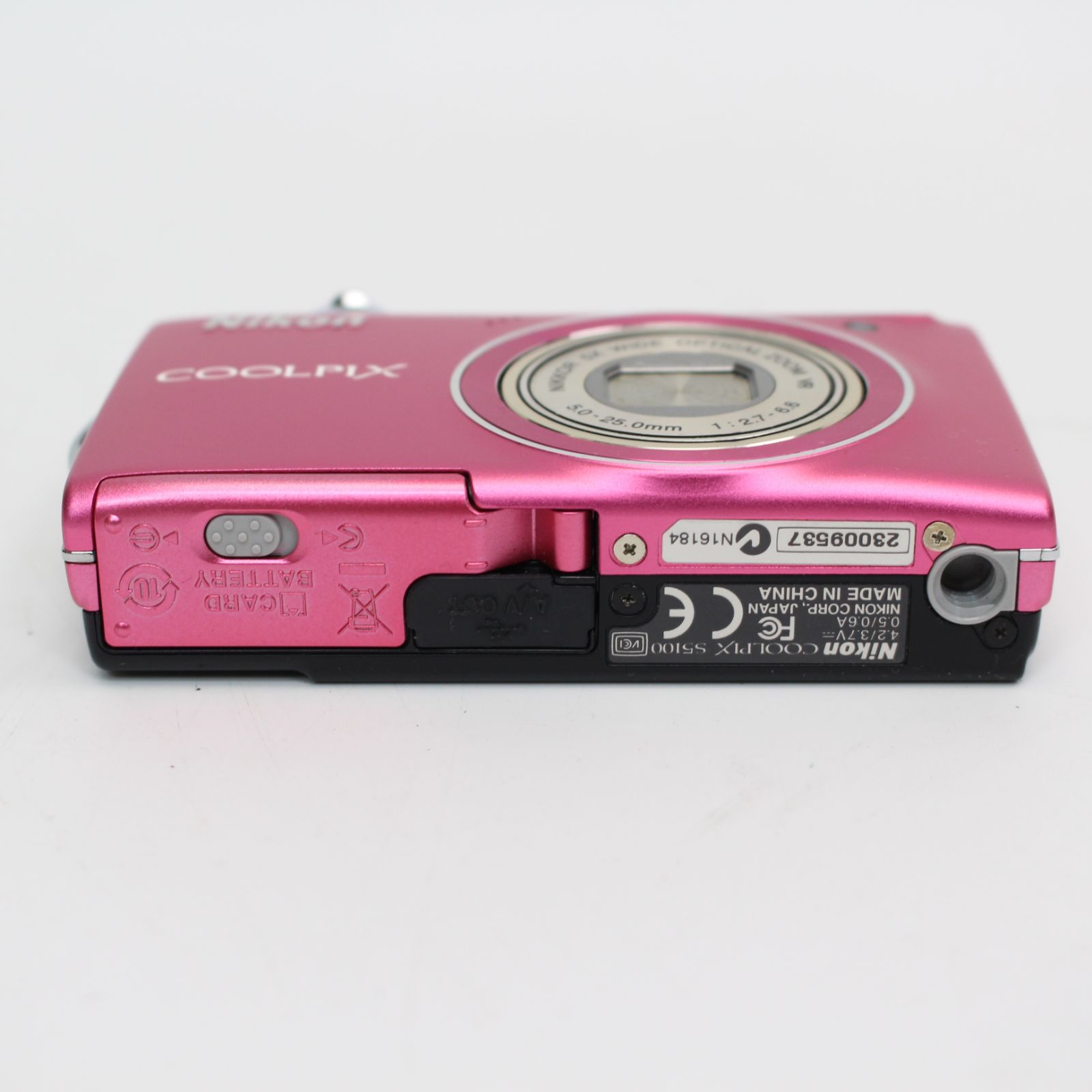 716)Nikon デジタルカメラ COOLPIX S5100 1220万画素 光学5倍ズーム