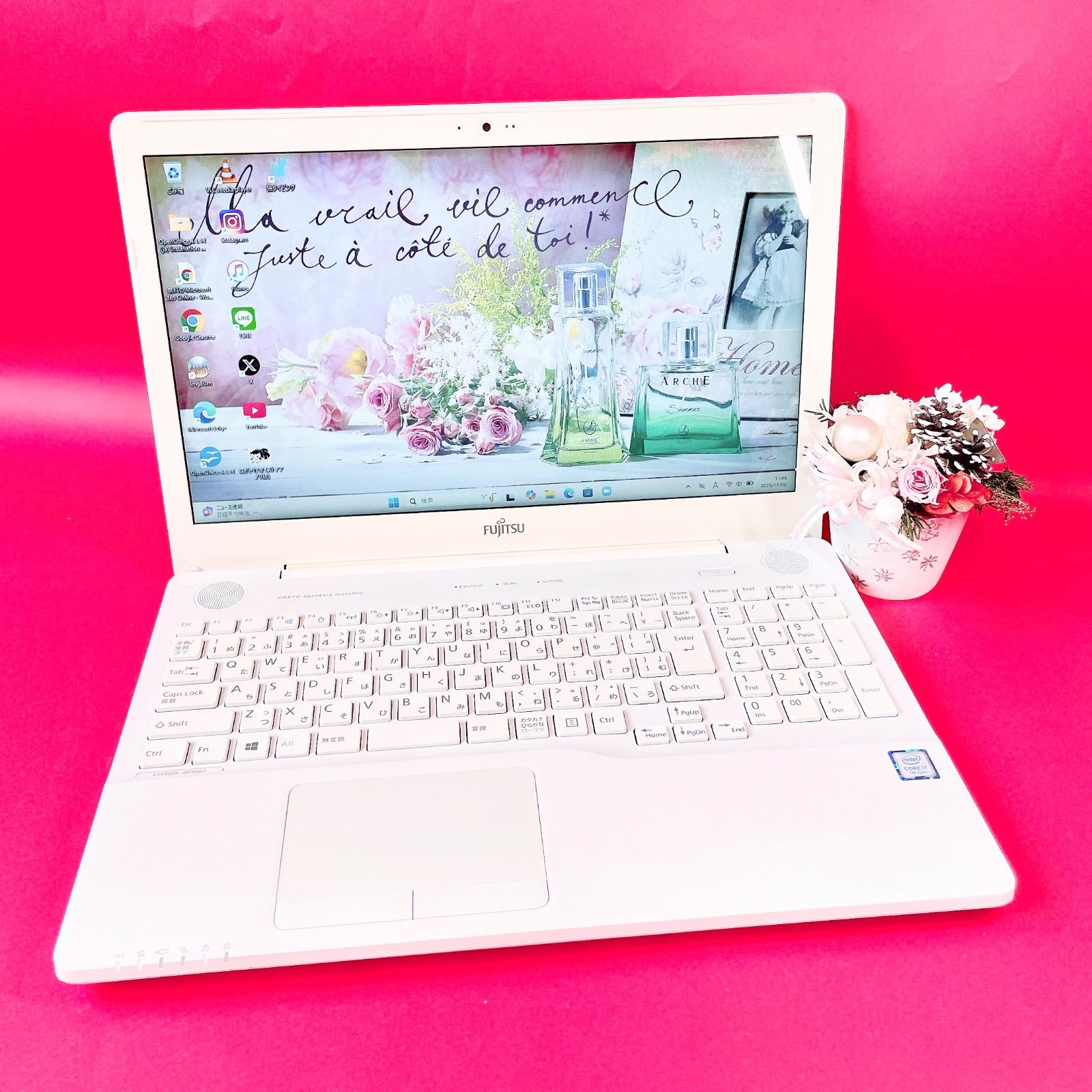 高性能Corei7✨️薄型ノートパソコン✨️動作良好 大容量SSD512GB