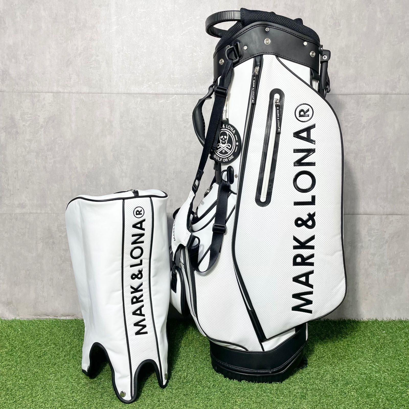 激レア】MARK&LONA マークアンドロナ キャディバッグ ゴルフバッグ