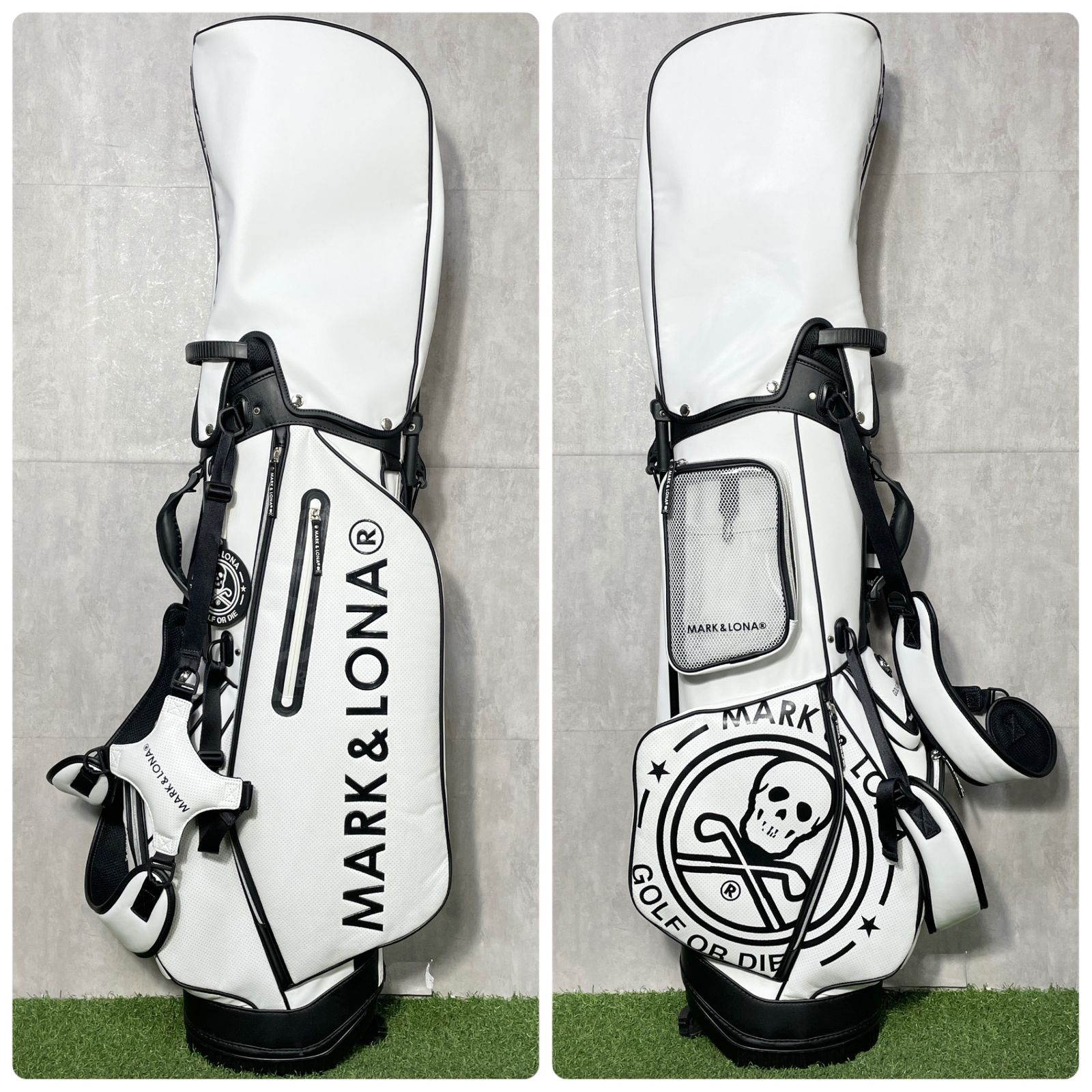 激レア】MARK&LONA マークアンドロナ キャディバッグ ゴルフバッグ