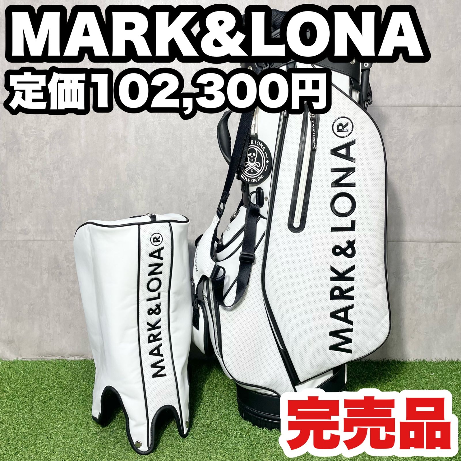激レア】MARK&LONA マークアンドロナ キャディバッグ ゴルフバッグ
