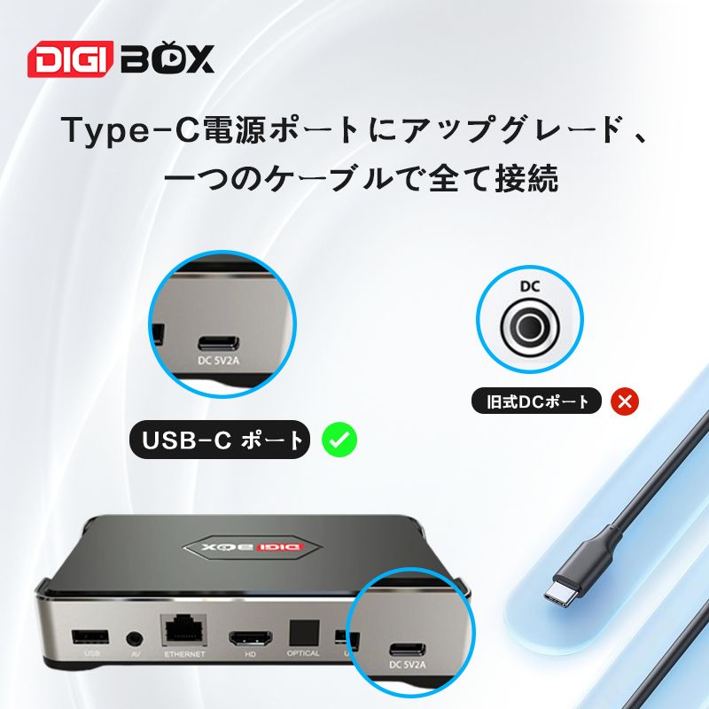 即時発送 DIGIBOX D6 MAX 8K対応 Wi-Fi6＋千兆LAN｜AI音声リモコン