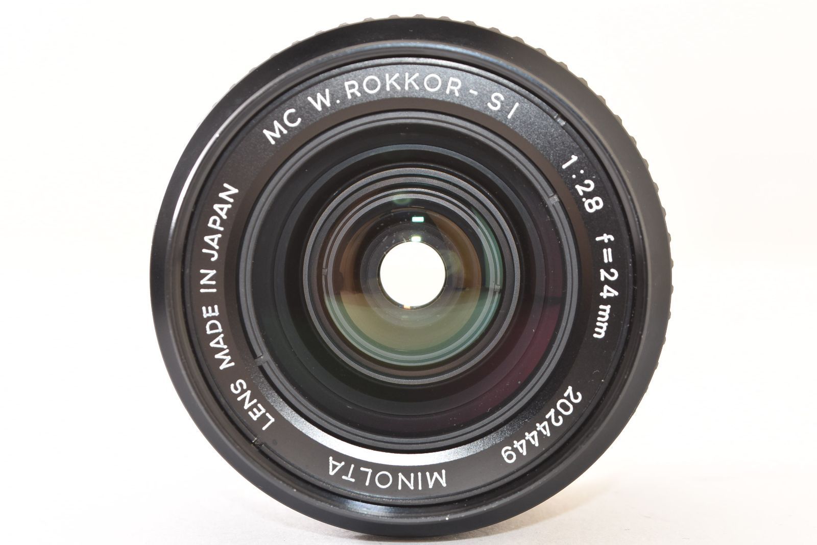 ☆美品☆ MINOLTA ミノルタ MC W.ROKKOR-SI 24mm F2.8 2511036 - メルカリ