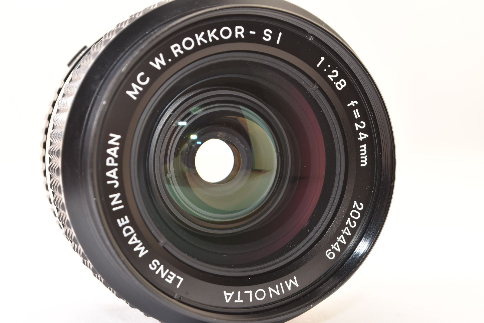 ☆美品☆ MINOLTA ミノルタ MC W.ROKKOR-SI 24mm F2.8 2511036 - メルカリ