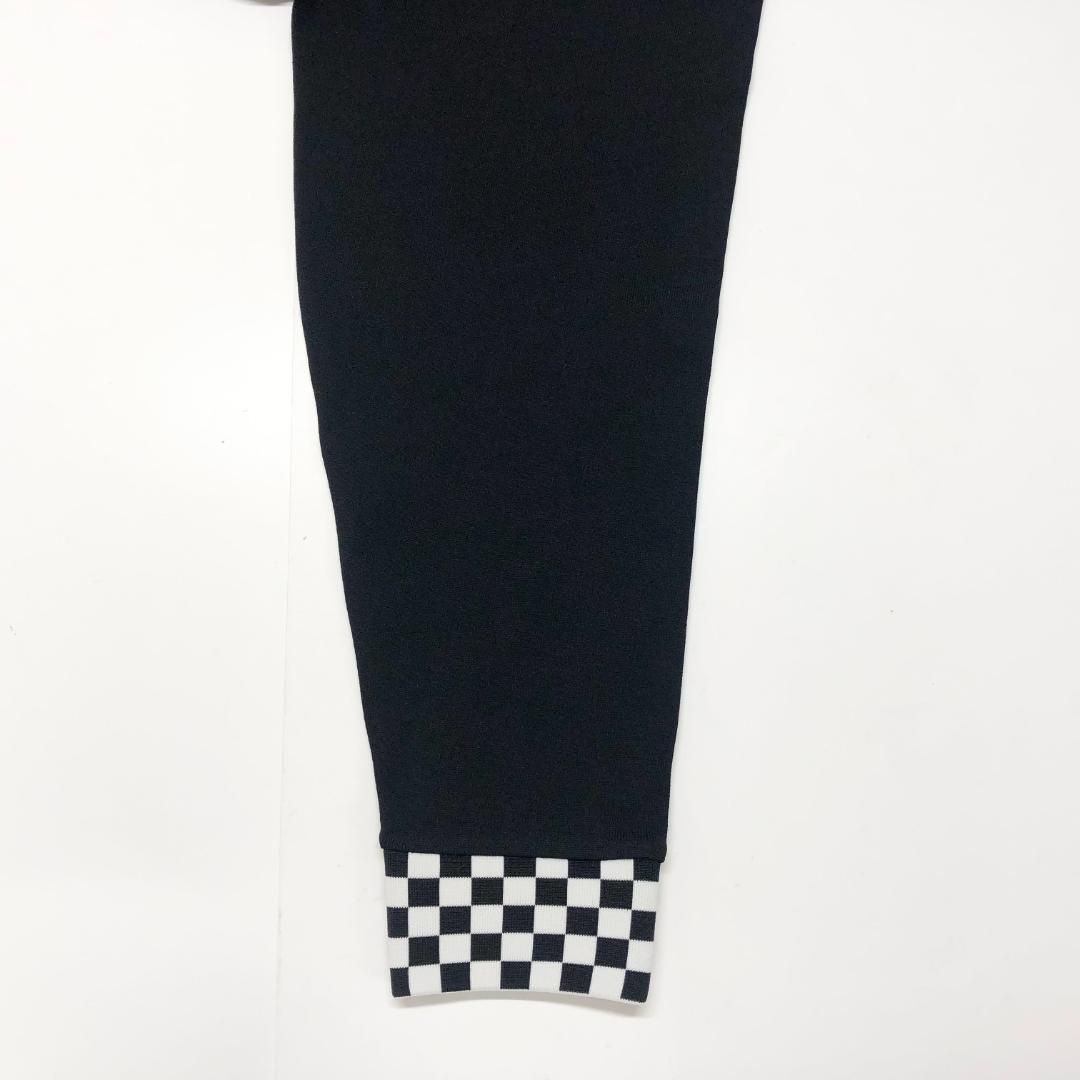 新品 未使用 DEVEREUX GOLF（デヴァローゴルフ） チェッカーリブニット