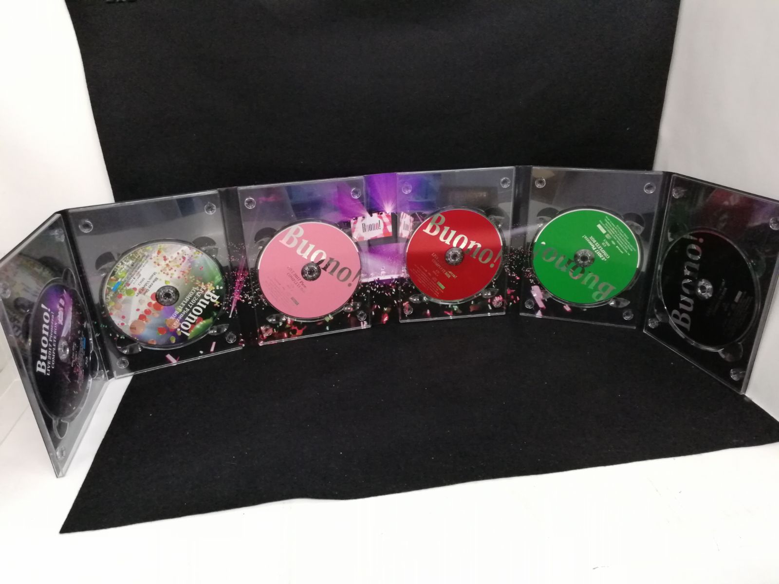 ミュージック Buono! DVD LIVE 2017 Pienezza! SOLO BOX ミュージック