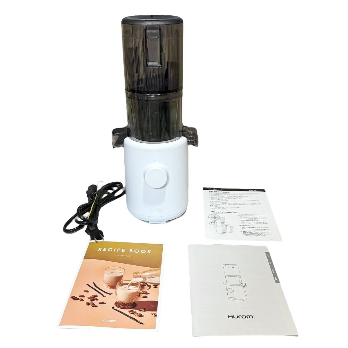 HUROM ヒューロム スロージューサー H310A-BAC04WH ミキサー - メルカリ