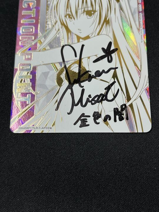 シリアル アクションポイントカード 金色の闇 こんじきのやみ AP