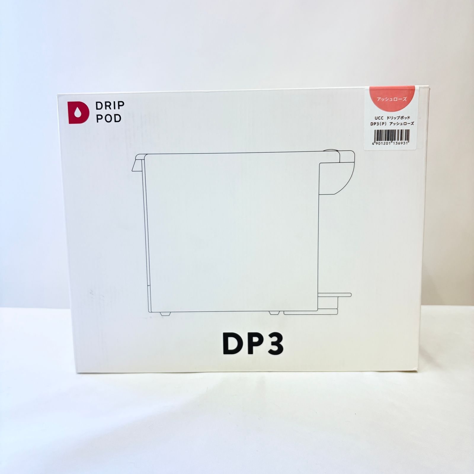 未使用】UCC DRIP POD ドリップポッド アッシュローズ ベスト DP3(P)