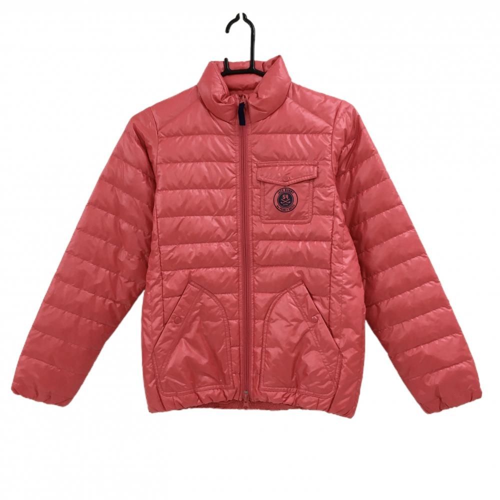 超美品】ジャックバニー ダウンジャケット ピンク キルティング ロゴ