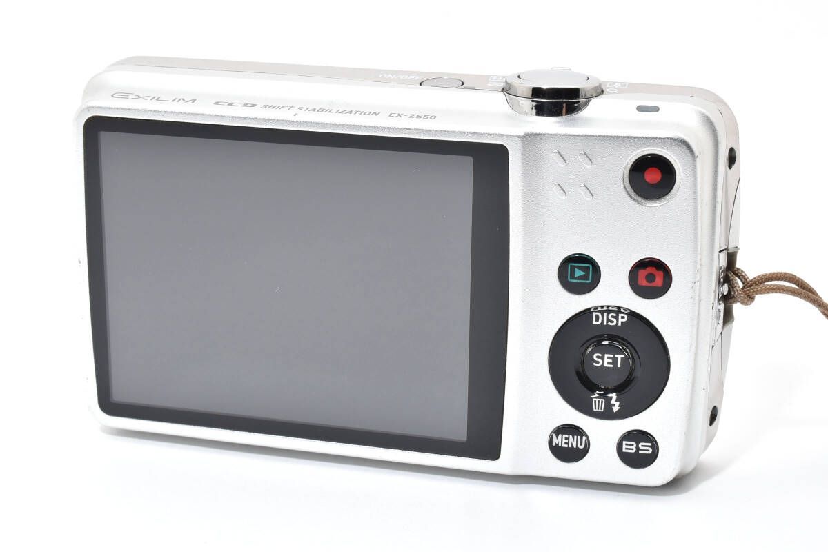 ☆良品☆カシオ CASIO EXILIM EX-Z550 シルバー☆ W1141＃3753 - メルカリ