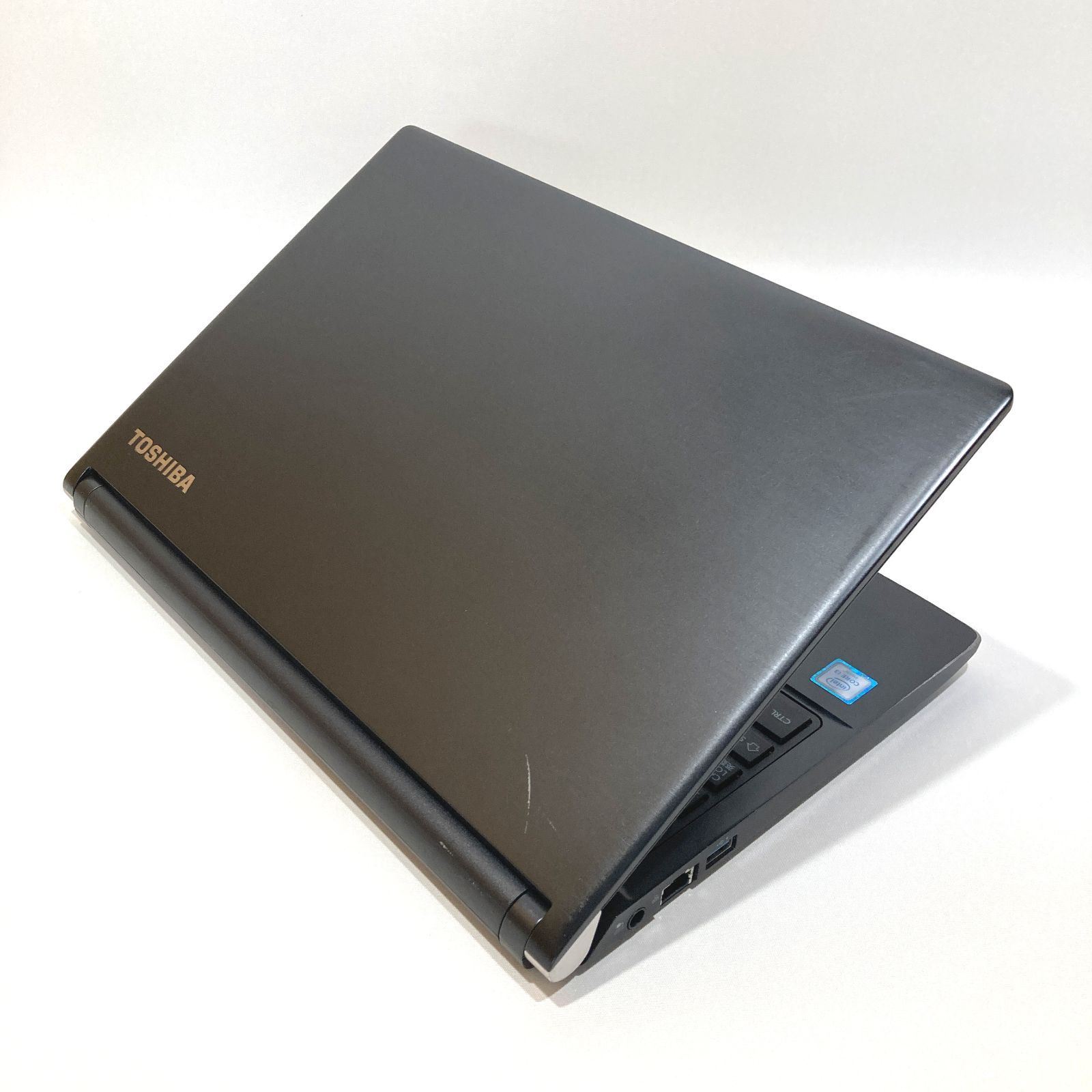 初心者✨快適i3&SSD・コンパクト✨黒✨すぐ使えるノートパソコン◇T403