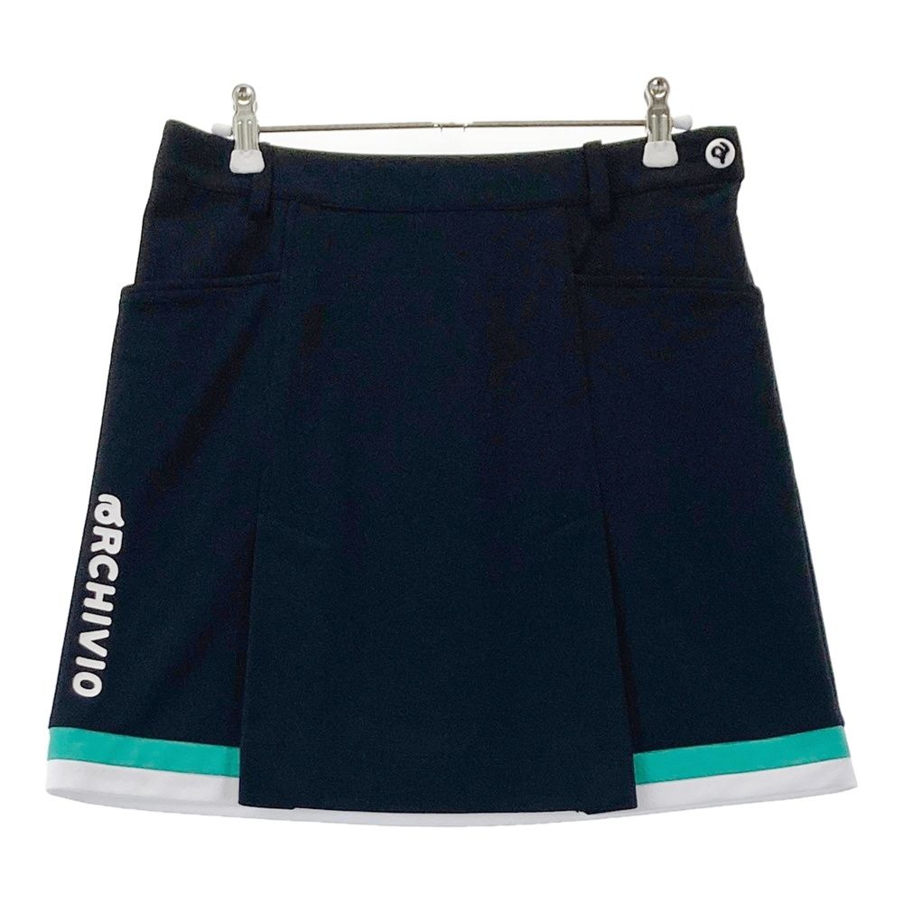 サイズ：38 ARCHIVIO アルチビオ ; 裏地付スカート ブラック系