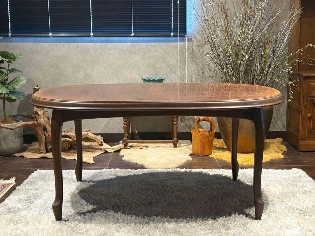 maruni マルニ ダイニングテーブル 猫脚 アンティーク ビンテージ IZ