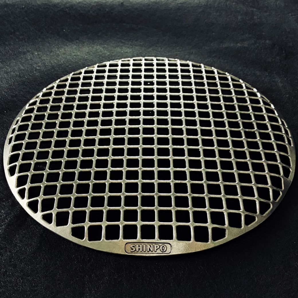 シンポ フラットネット 28cm 5枚セット 焼き網 中古品 業務用 BBQ