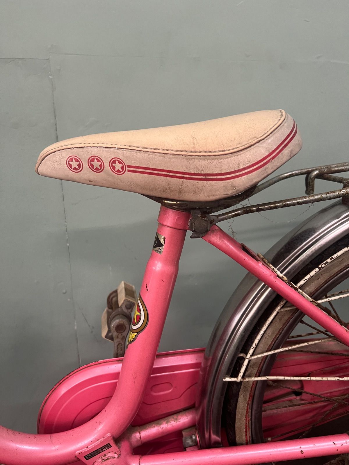 ⭐︎ 昭和 レトロ ナショナル 魔法少女ららべる 自転車 幼児用