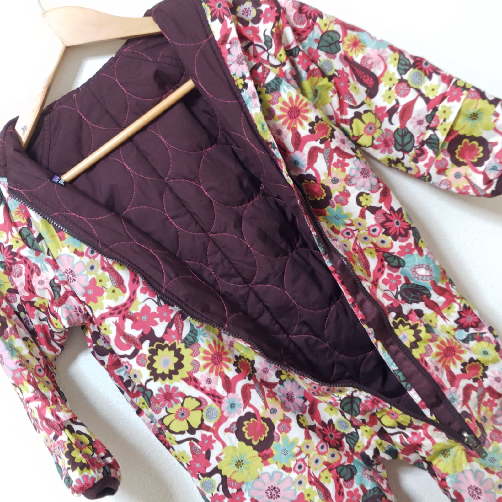 リバーシブル◎【Patagonia】パタゴニア ジャンプスーツ ジャンパー