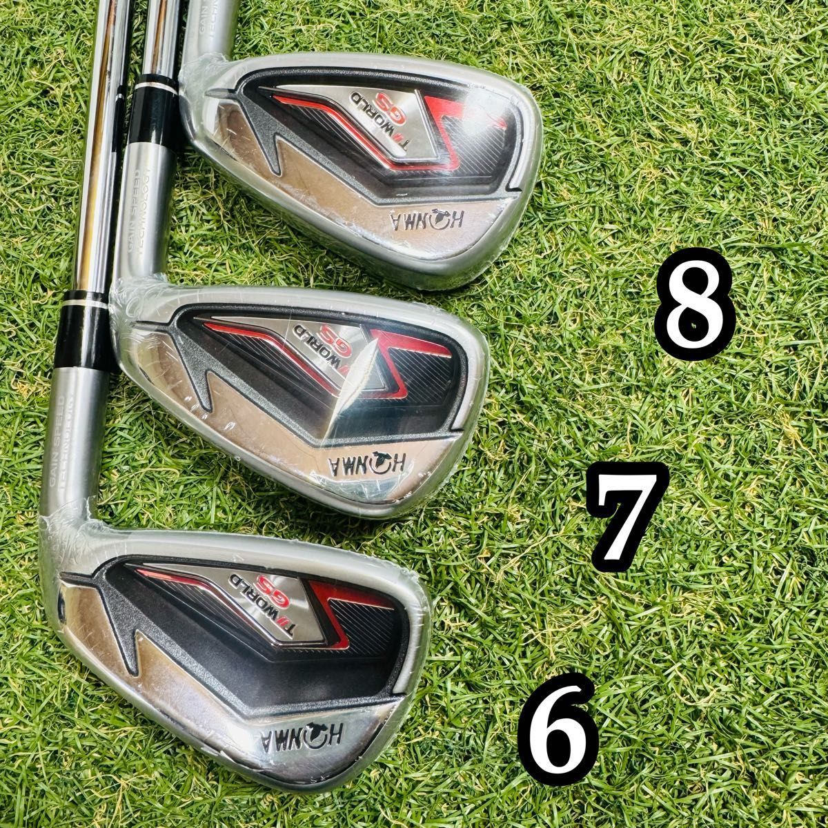 新品】初心者推奨 ホンマ ツアーワールド GS メンズアイアンセット 5本