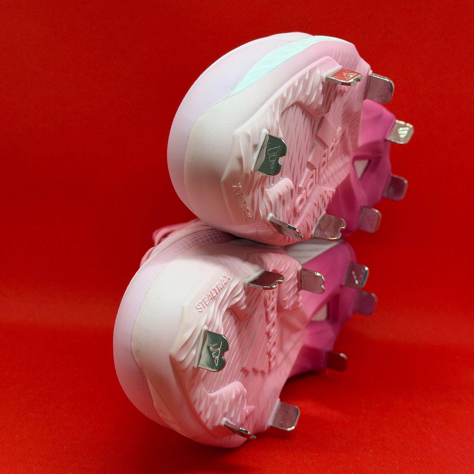アディダス 野球スパイク 金具スパイク ピンク 26.5cm - メルカリ