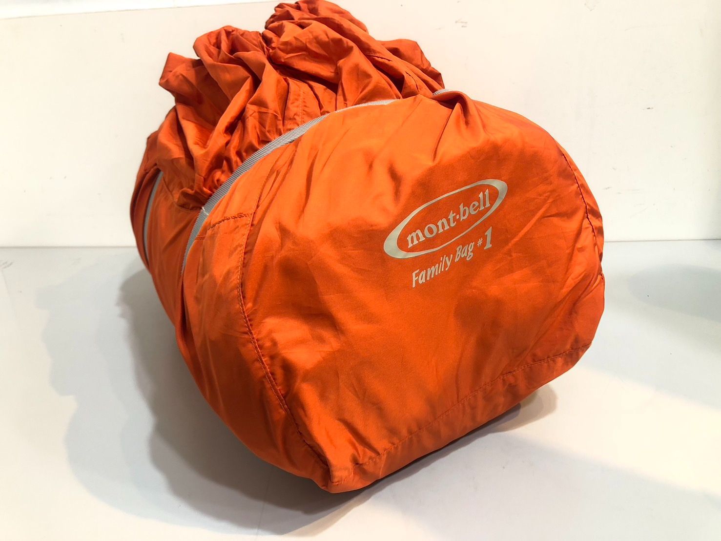 ◇未使用 mont-bell モンベル Family Bag 1 オレンジ シュラフ 寝袋