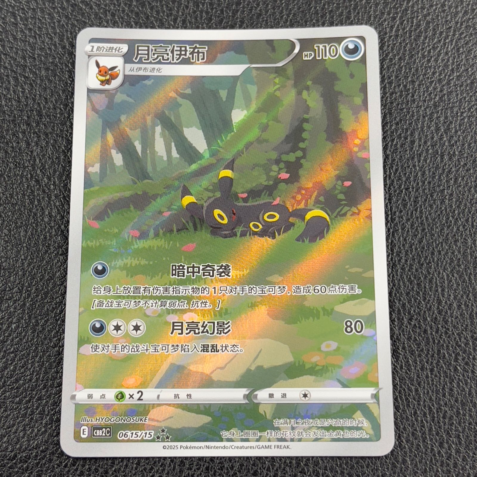 ポケモンカード ブラッキー 中国語 ar スペシャルアート 宝石包2