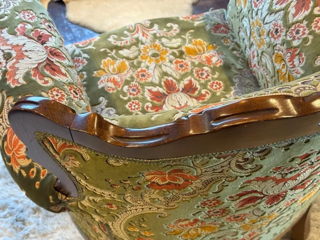 金華山織 クラシック クラシカル アームソファ 猫脚 ヨーロピアン GZ