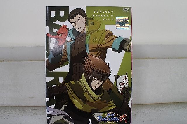 DVD 戦国BASARA バサラ 弐 全7巻 ※ケース無し発送 レンタル落ち ZX1422