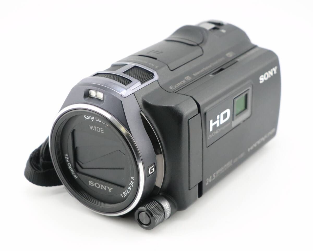 ☆美品☆ソニー SONY HDR-PJ800 ビデオカメラ ブラック☆ W1214＃3970