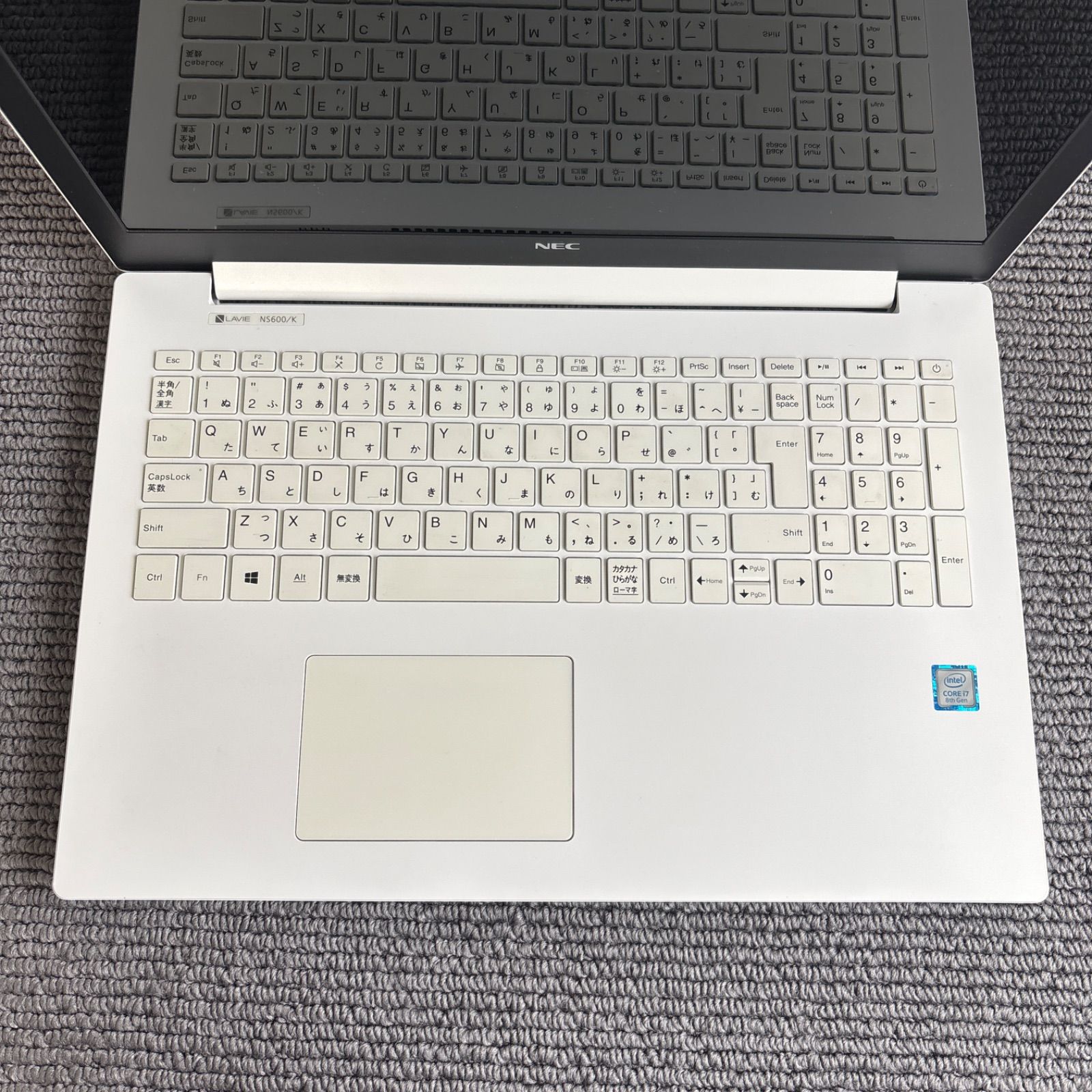 NEC Lavie NS600/K i7-8550U メモリ4GB 新品HDD 500GB Win11 AC付き