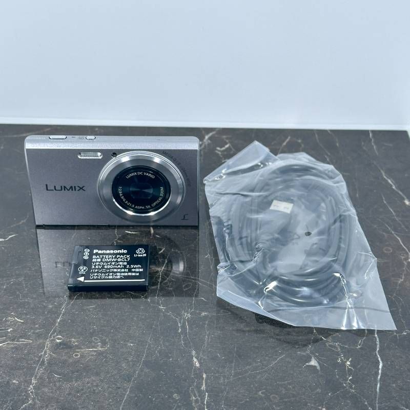 超美品】Panasonic パナソニック LUMIX DMC-FH10 シルバー 1610万画素